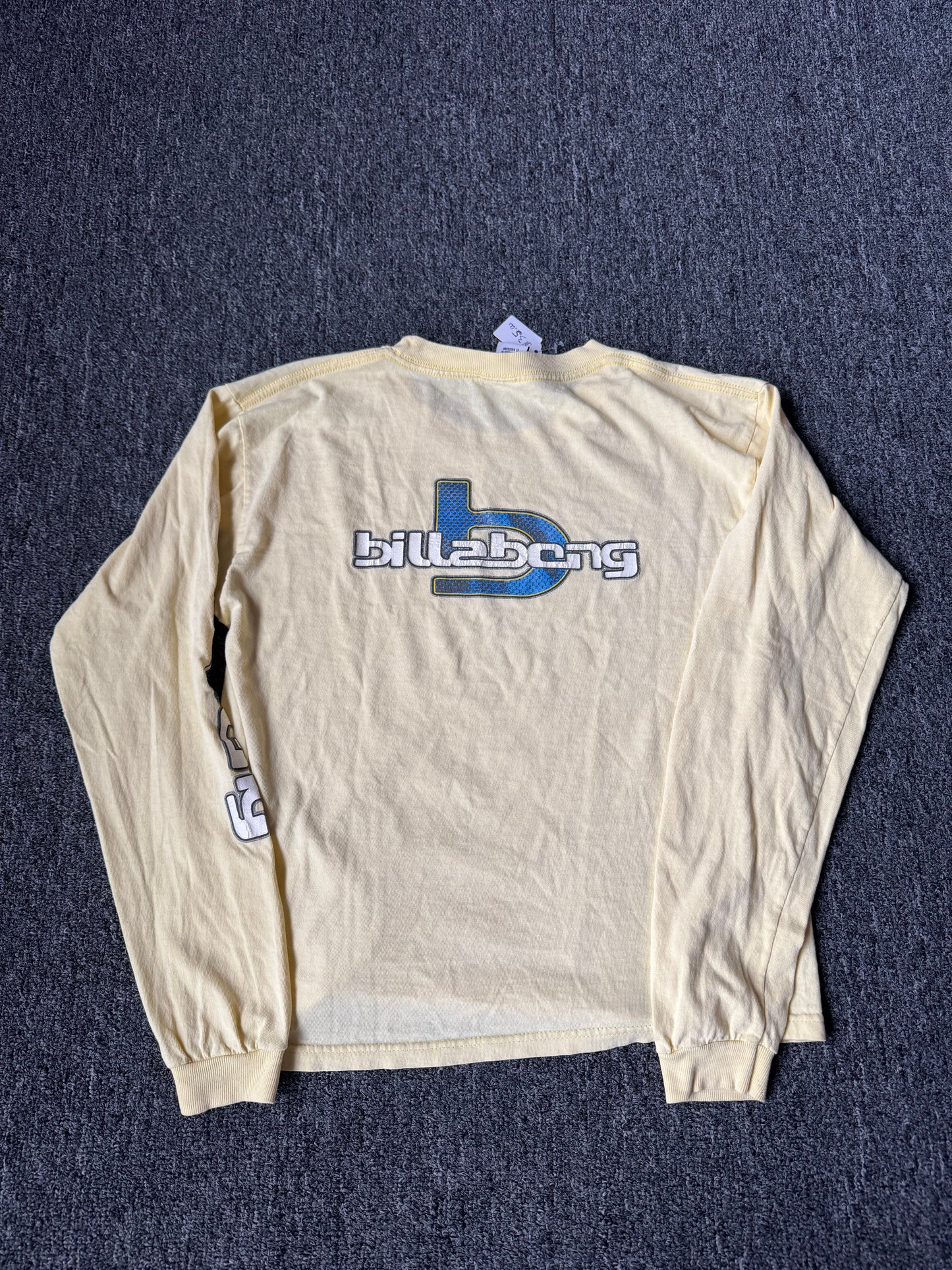 Yellow Billabong Surf Long Sleeve Shirt (M)