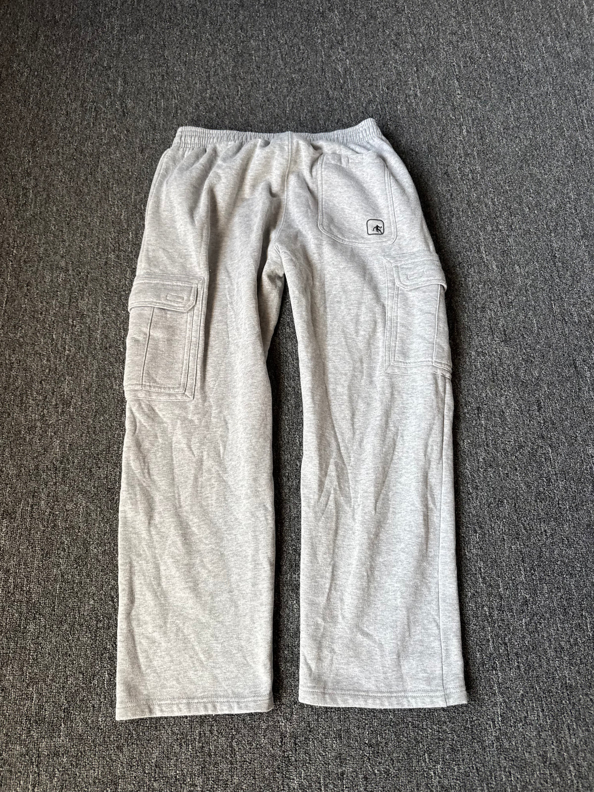Grey Y2K AND1 Baggy Sweatpants (L)
