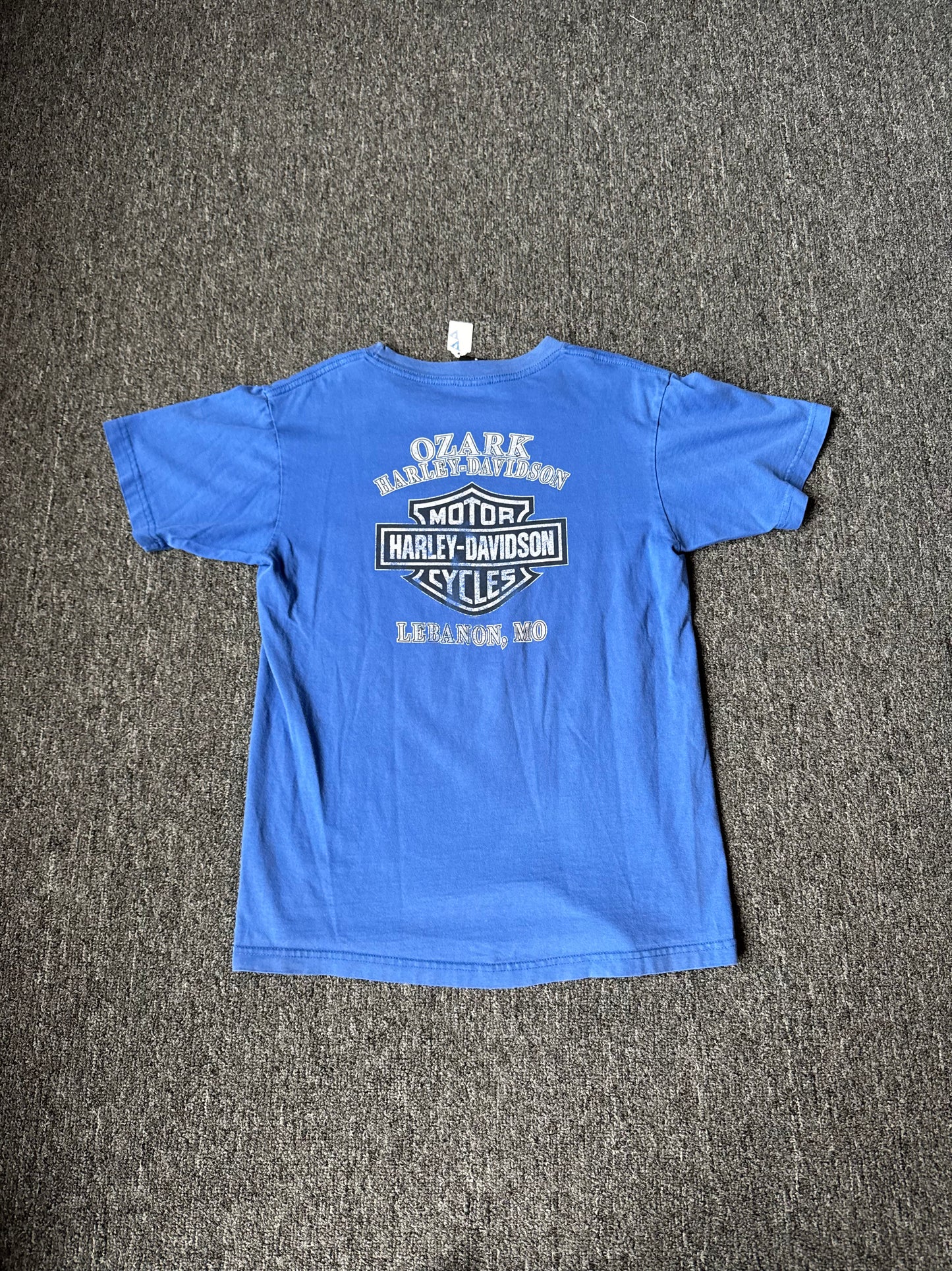 Blue Harley Davidson Lebanon Shirt (M)