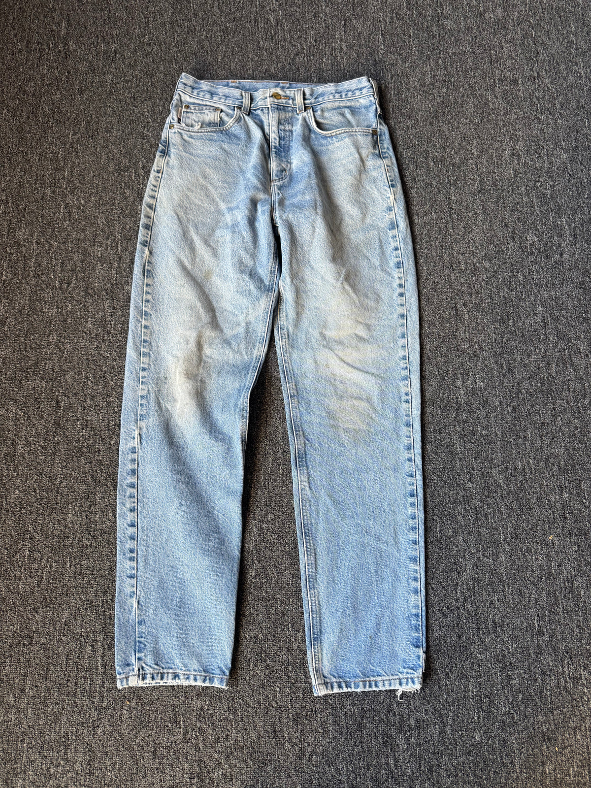 Blue Carhartt Denim Jeans (34x36)