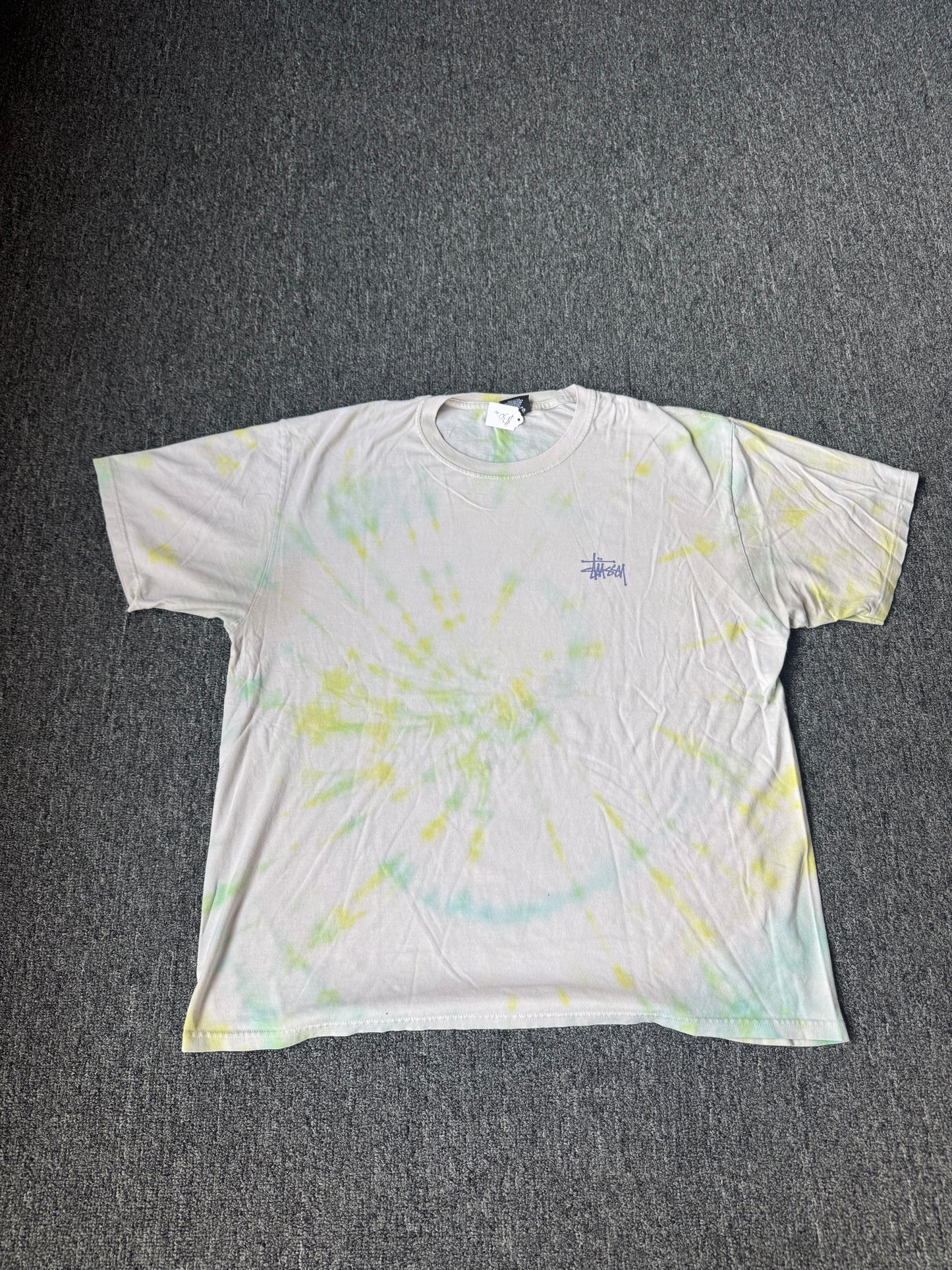 Tie Dye Stussy Skate Shirt (XL)