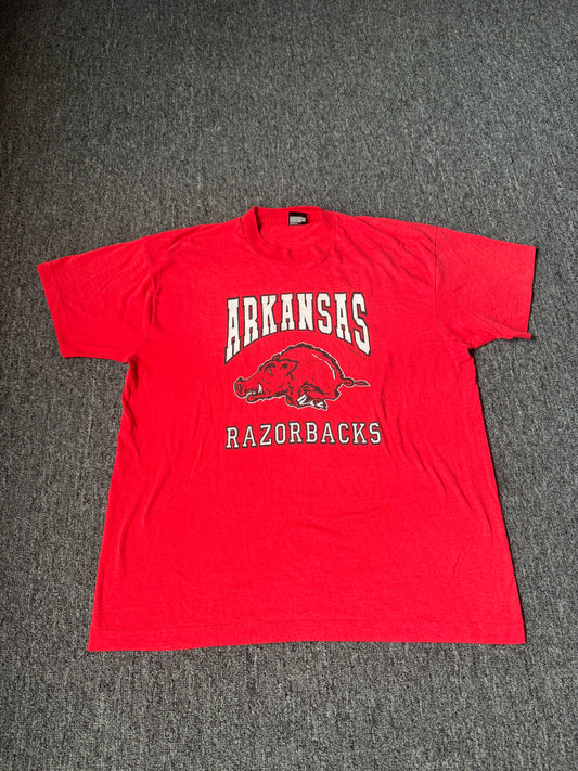 Red Arkansas Razorbacks Shirt (XL)