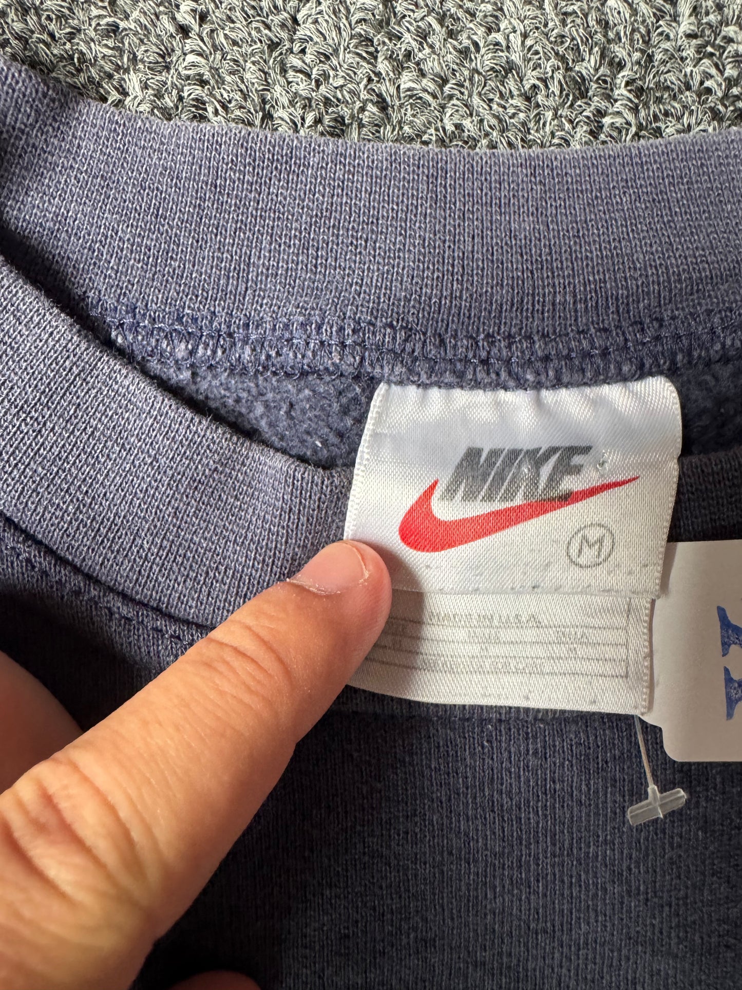 Navy 90s Nike Crewneck (M)