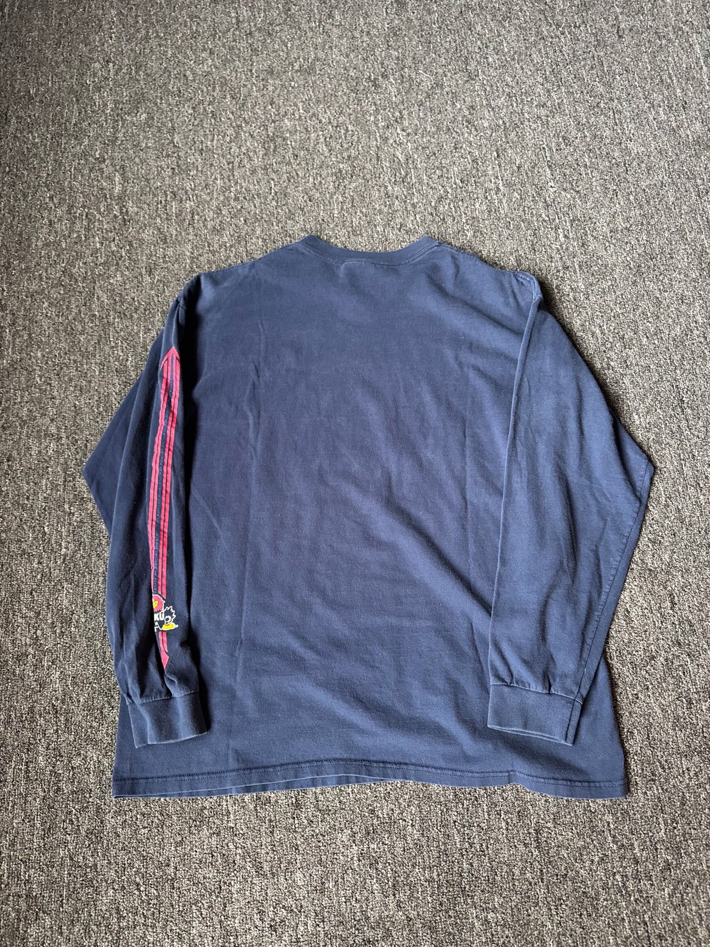 2000s Nike Kansas Jayhawks Long Sleeve Shirt (XL)
