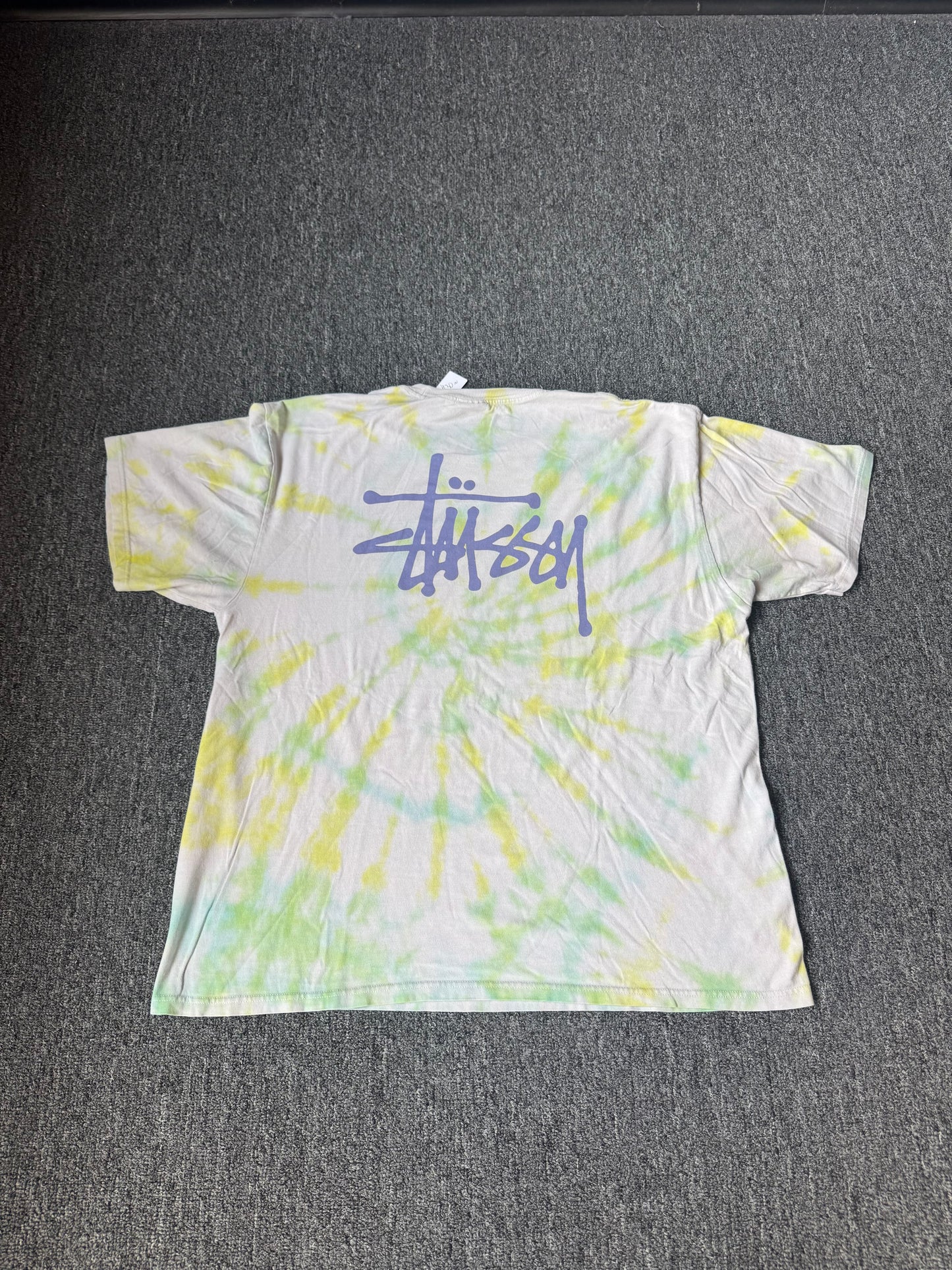 Tie Dye Stussy Skate Shirt (XL)