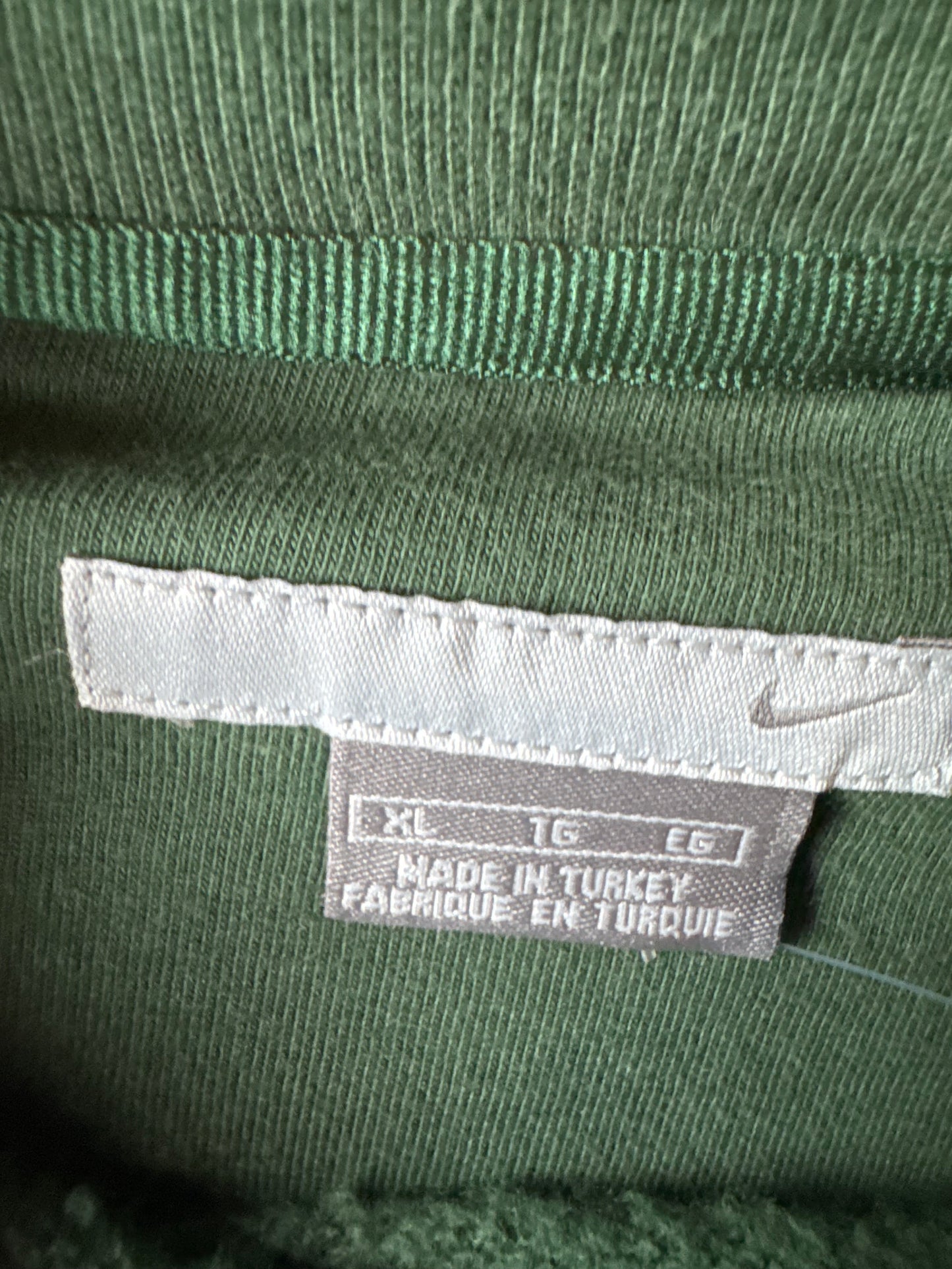 2000s Forest Green Nike Crewneck (XL)