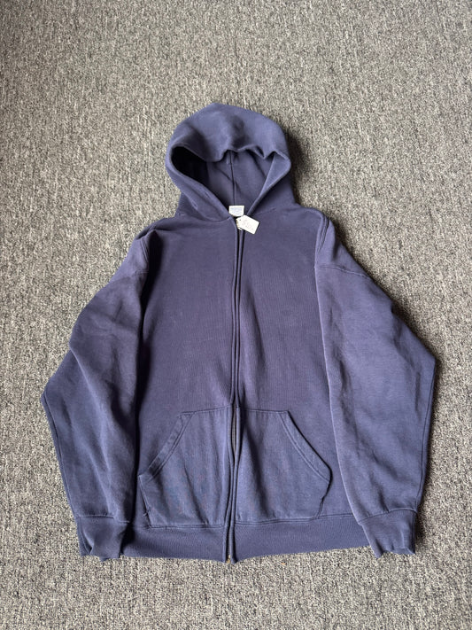 Russel Navy Zip Up Jacket (L)