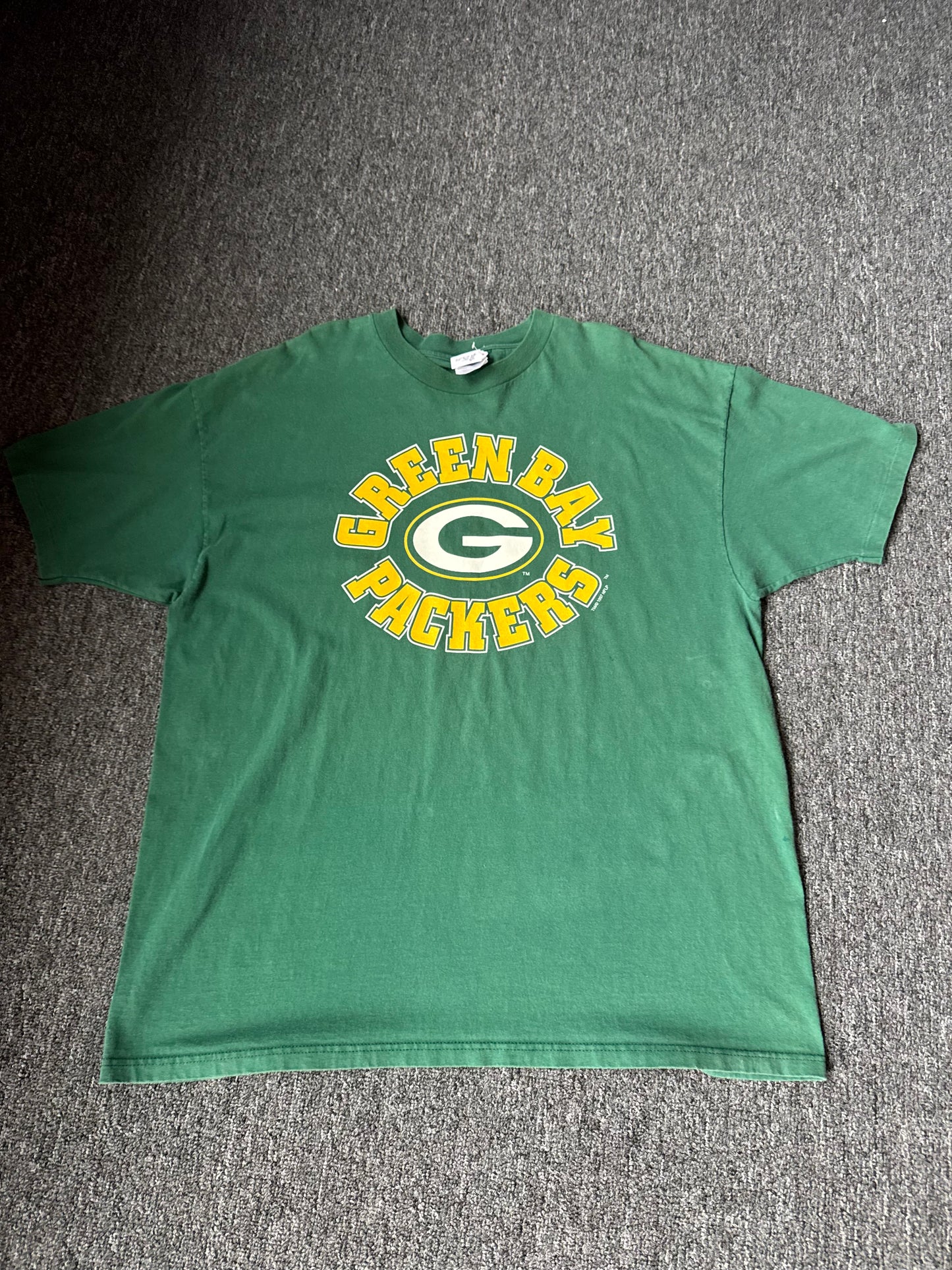 90s Green NFL Green Bay Packers Shirt (2XL)