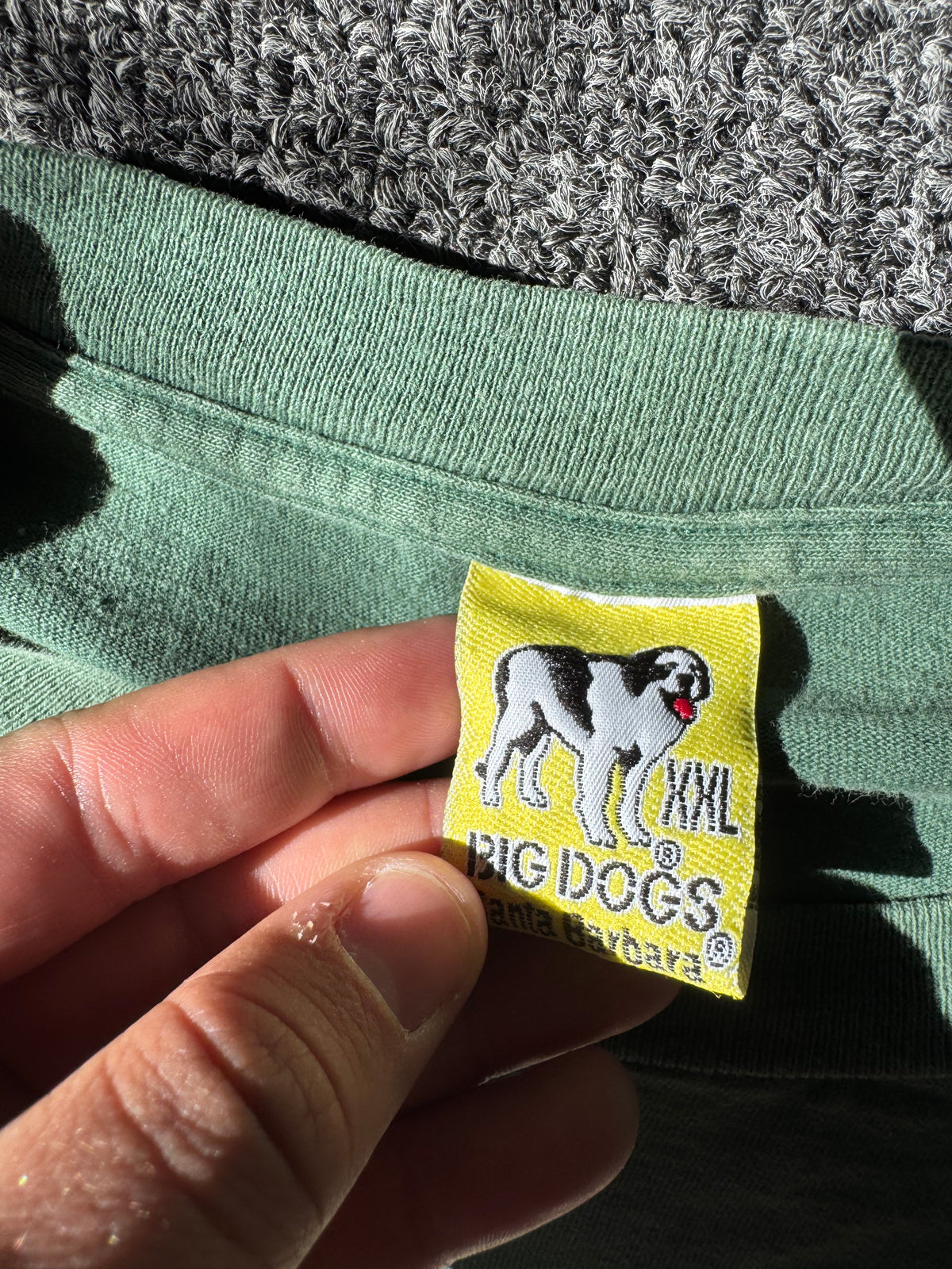 Forest Green Big Dogs Mountain Shirt (XXL)
