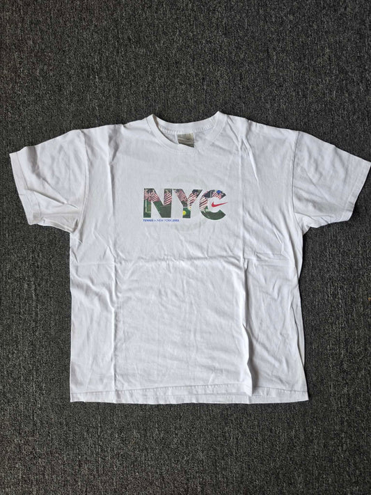 White Nike NYC Tennis Shirt (XL)