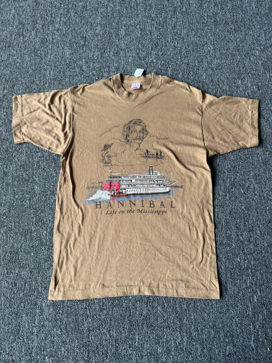 Brown Hannibal Mississippi Shirt (L)