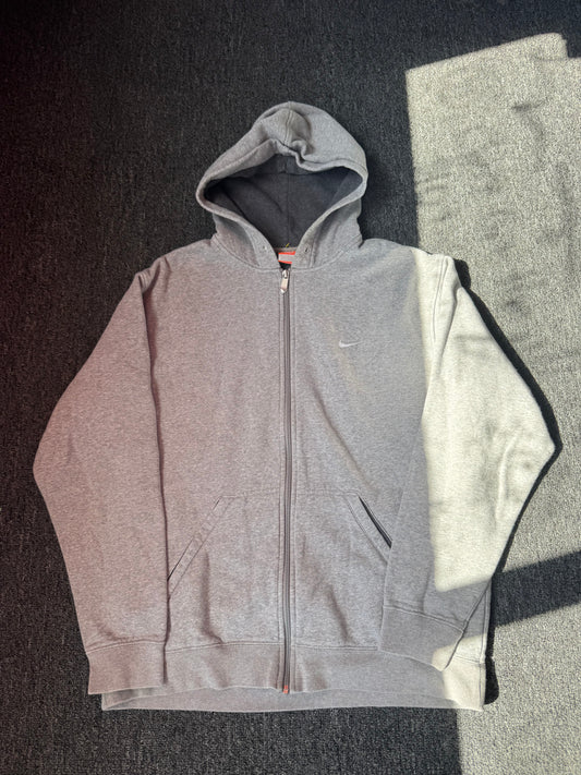 Grey Nike Zip Up Jacket (L)