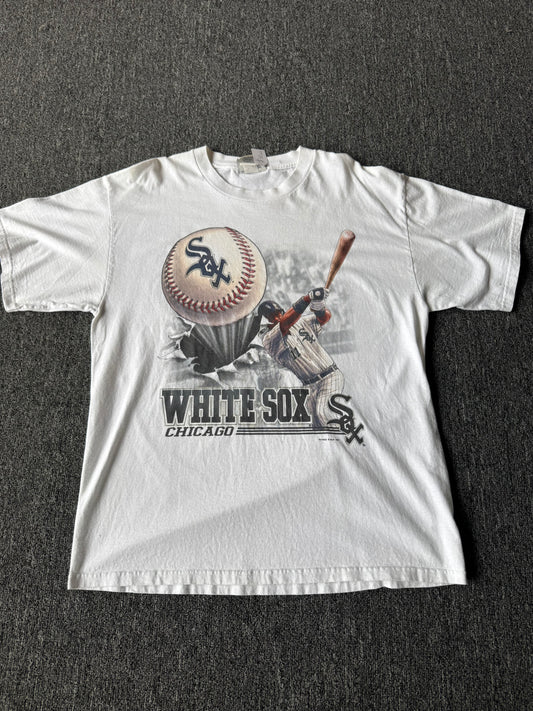 White Chicago White Sox Lee Shirt (XL)