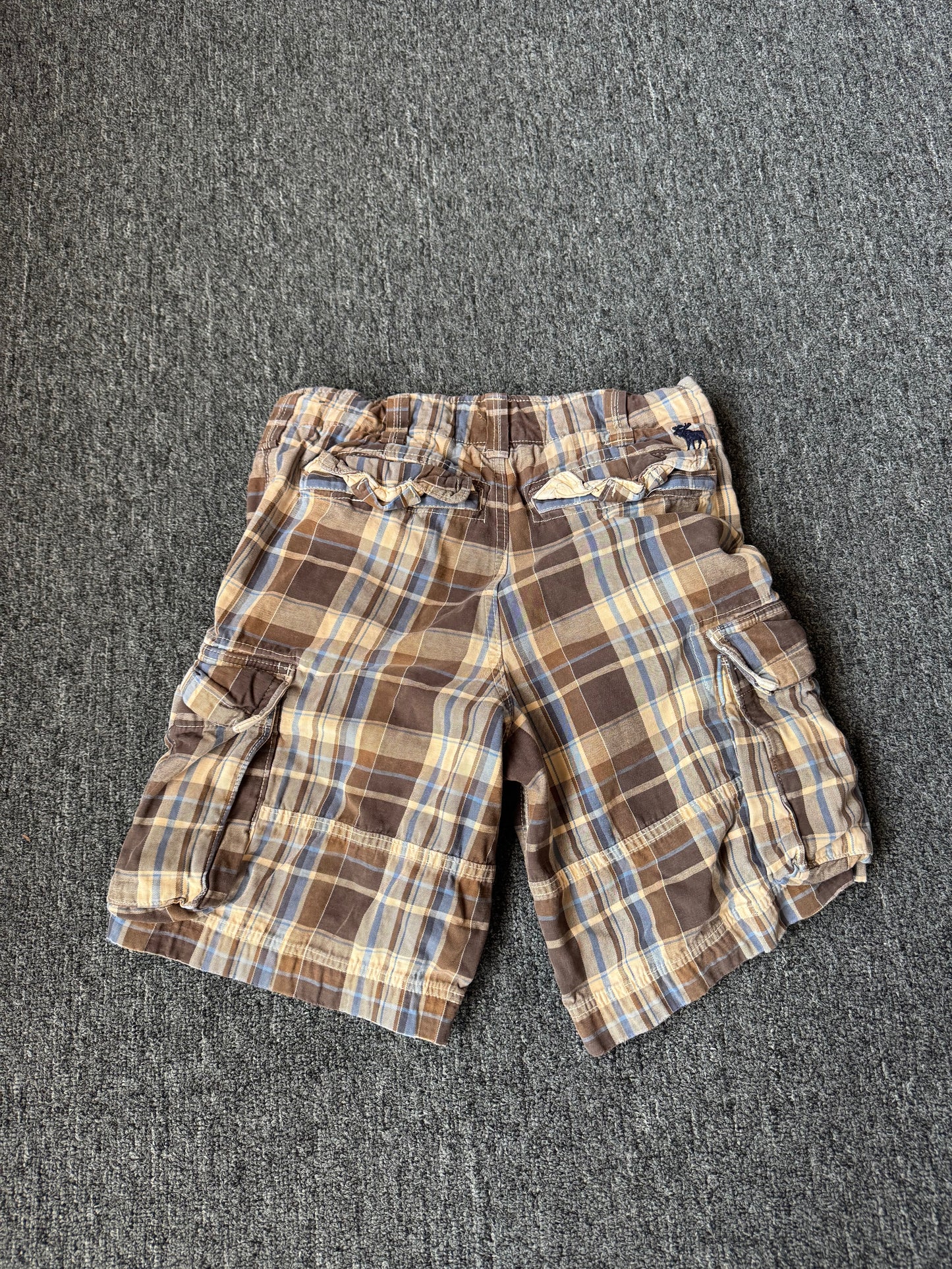 Abercrombie and Fitch Plaid Shorts (32)