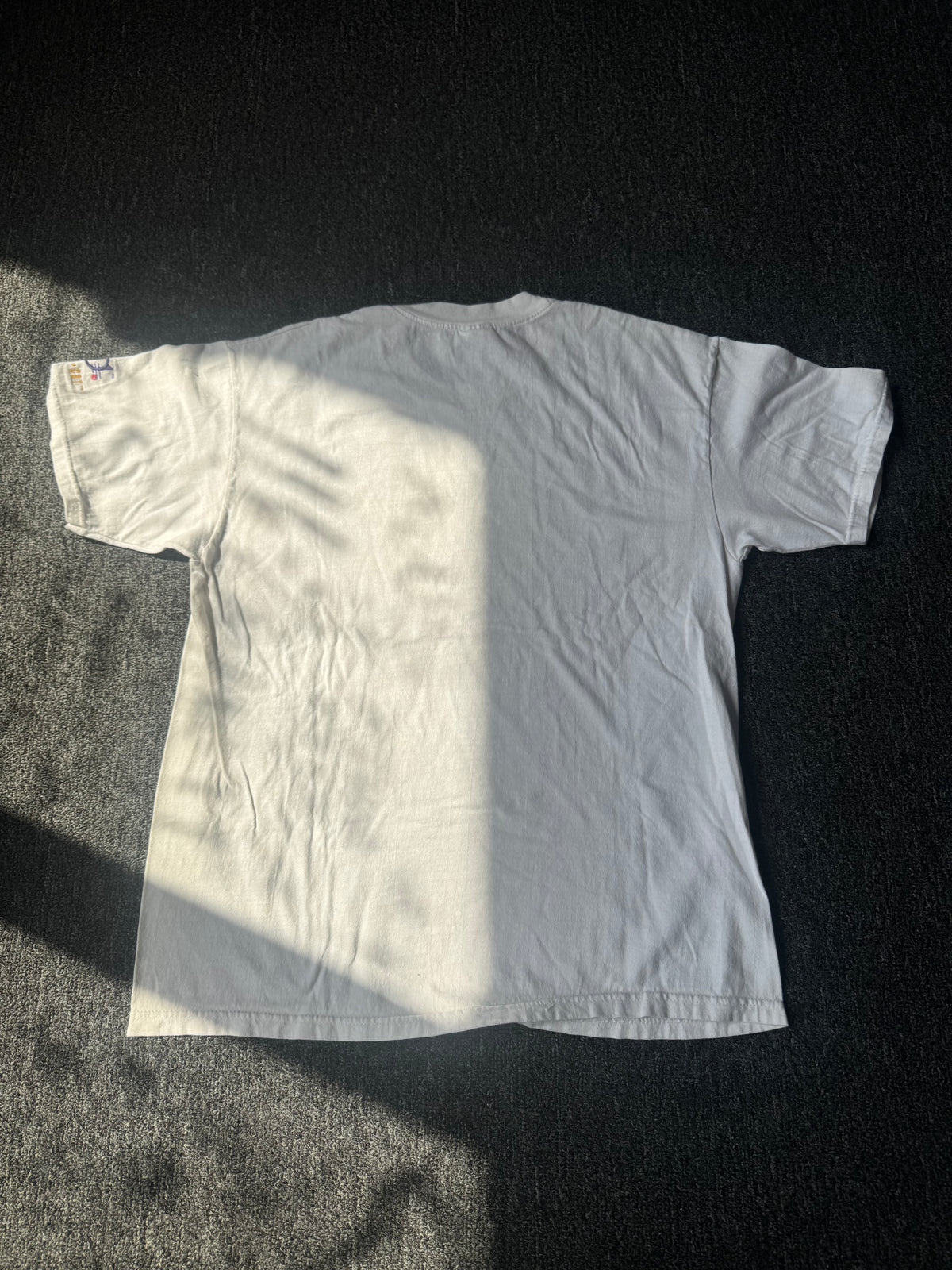 White Pepper Smiley Face Shirt (L)