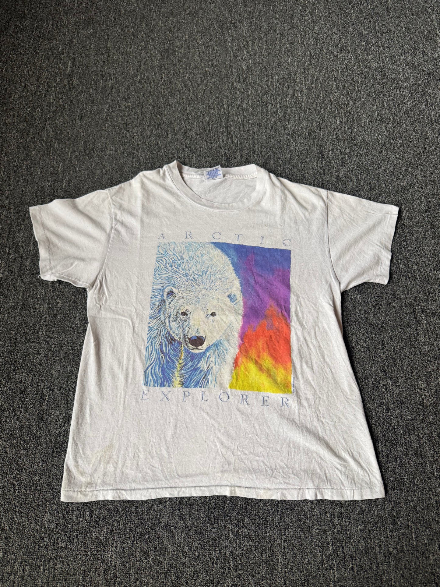 White Arctic Explorer Polar Bear Shirt (L)