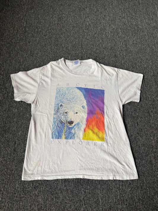 White Arctic Explorer Polar Bear Shirt (L)