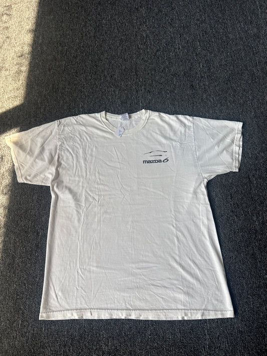 White Mazda 6 Car Shirt (XL)