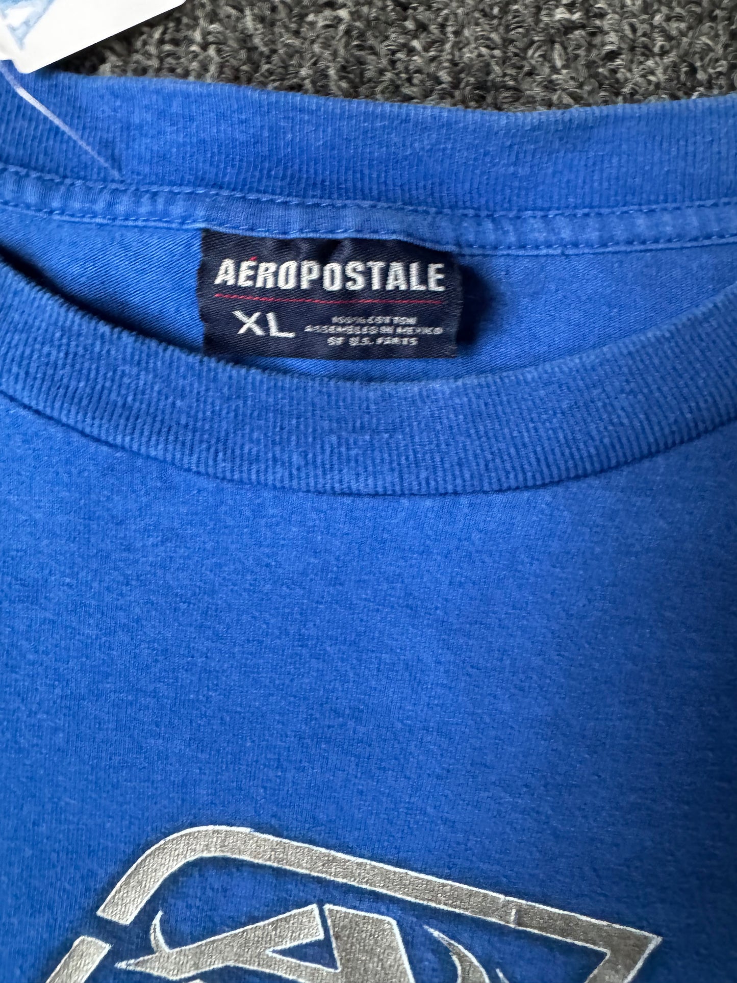 Y2K Aeropostale Blue Surf Long Sleeve (XL)