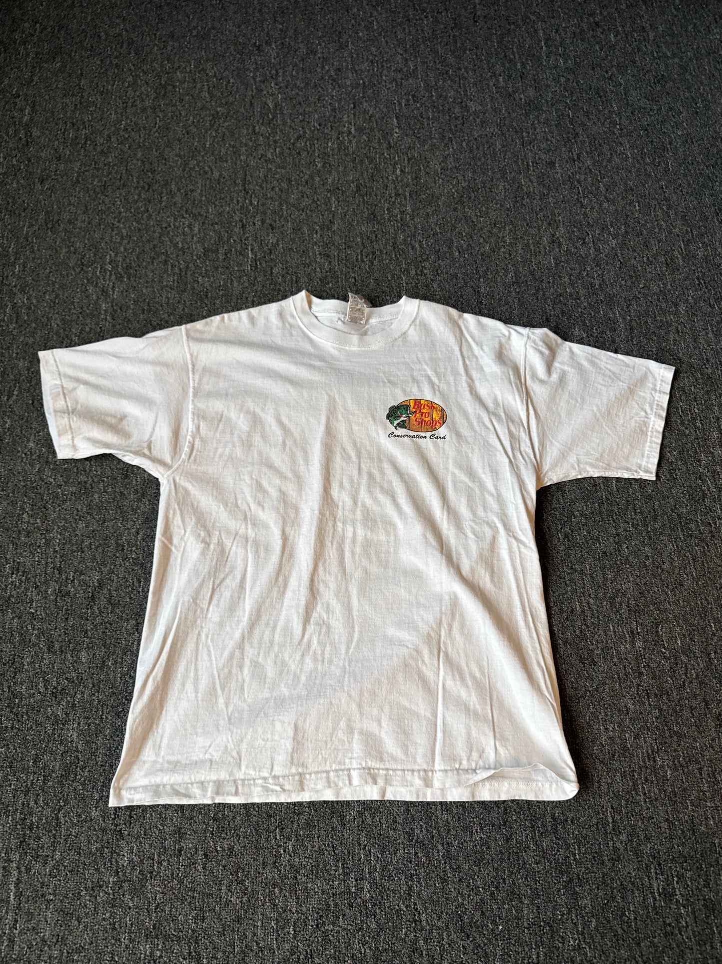 White Bass Pro Nature Tee (XL)