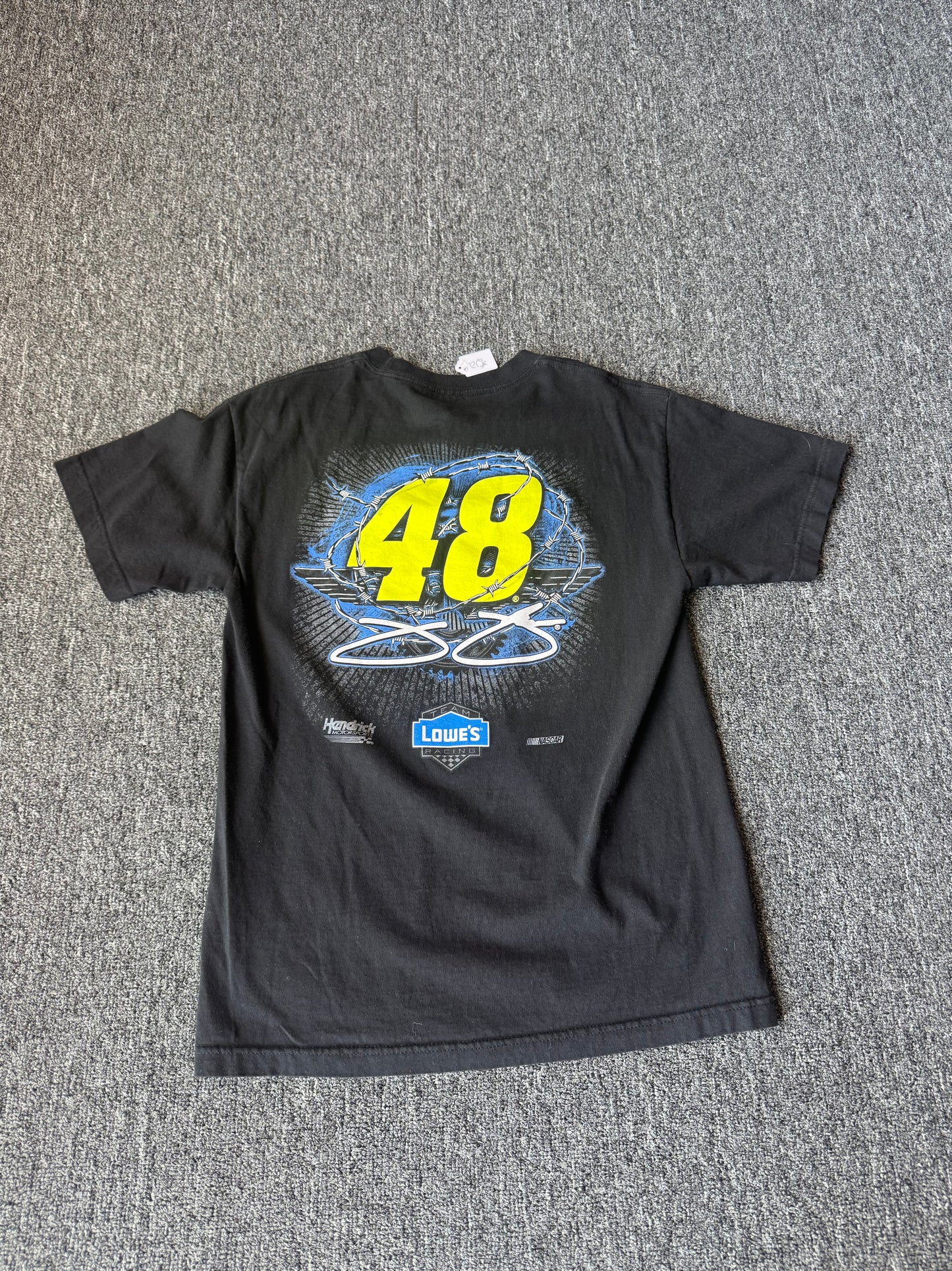 Black Johnson NASCAR Y2K Shirt (M)
