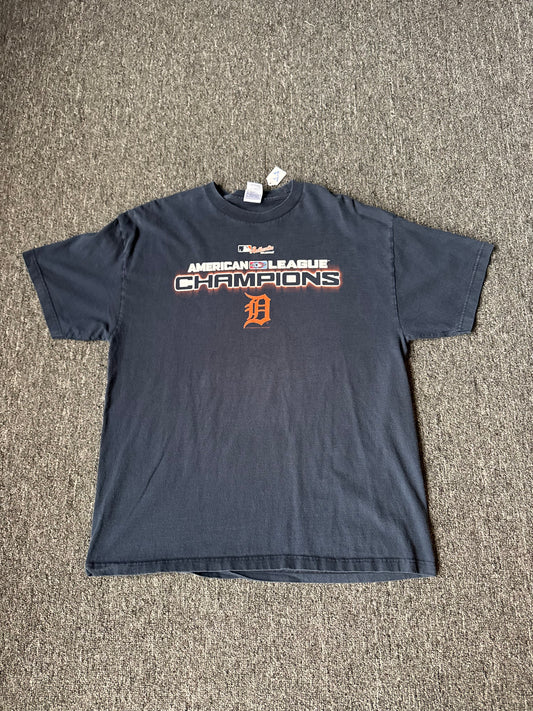 Navy Detroit Tigers MLB Champions Shirt (XL)