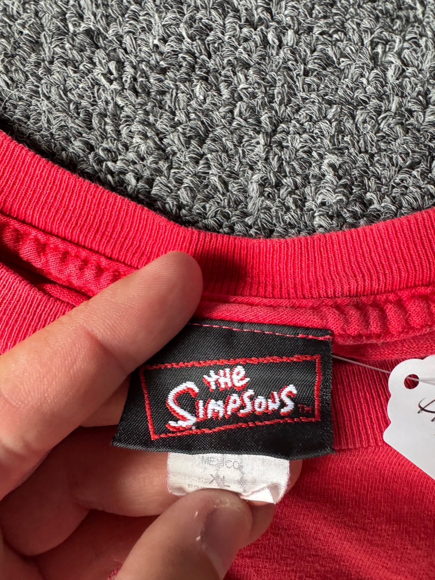 Y2K Bart Simpson Skating Shirt (M)