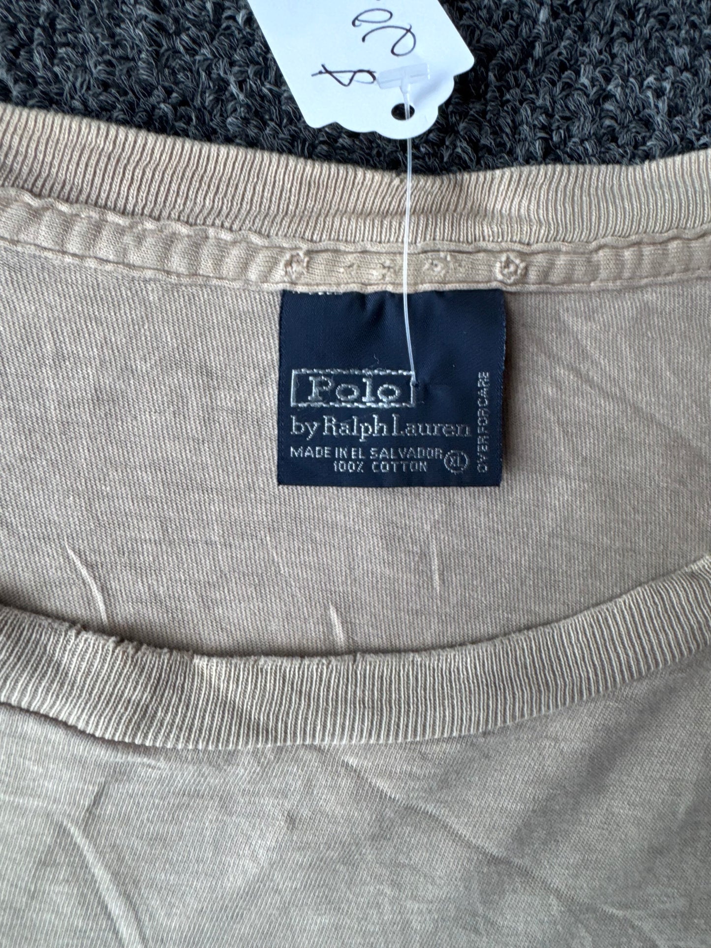Brown Polo Ralph Lauren Shirt (XL)