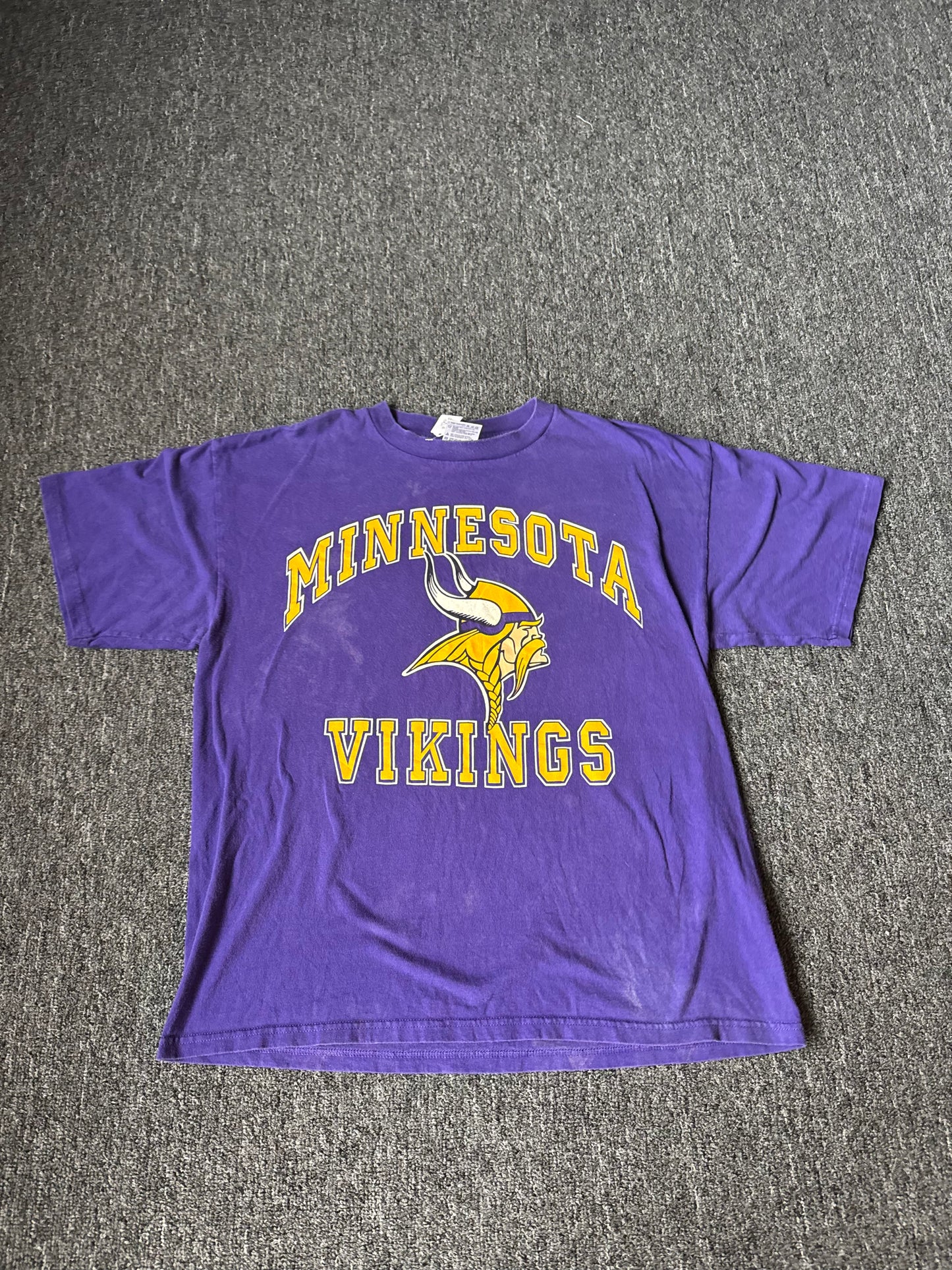 90s Purple Minnesota Vikings Shirt (XL)