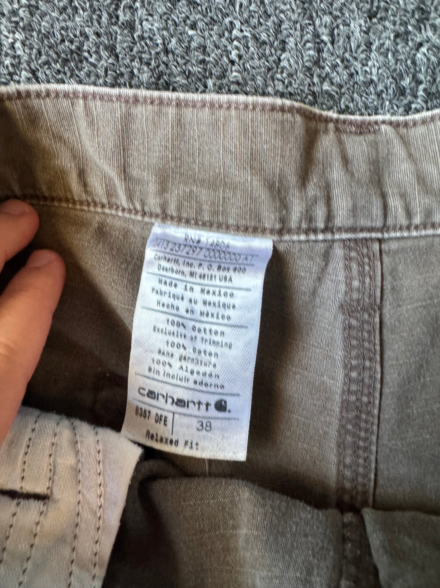 Brown Carhartt Cargo Shorts (38)