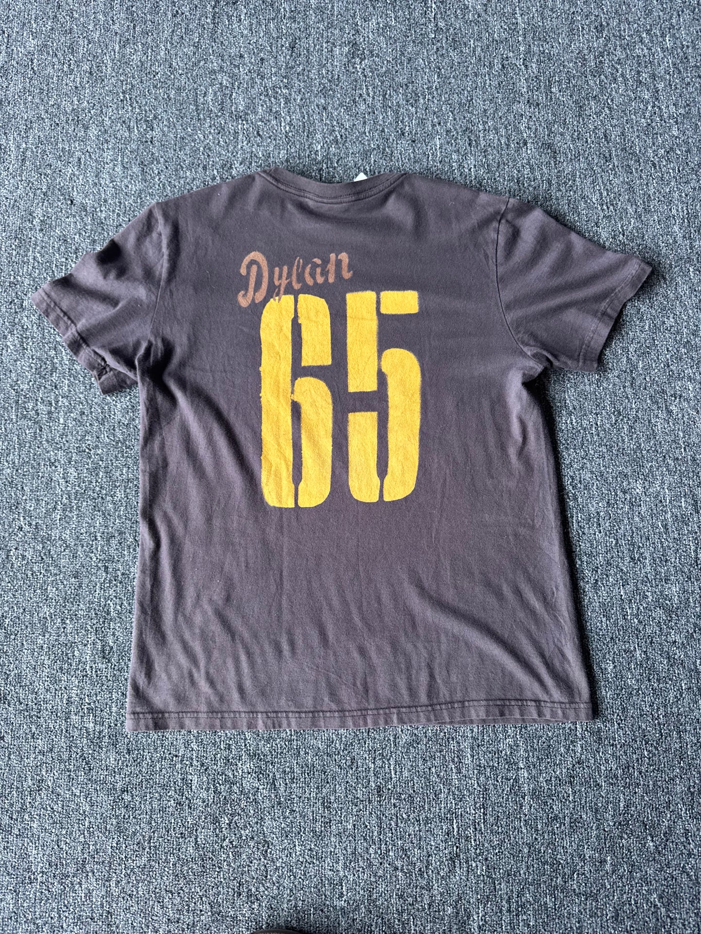 Brown Bob Dylan Shirt (L)