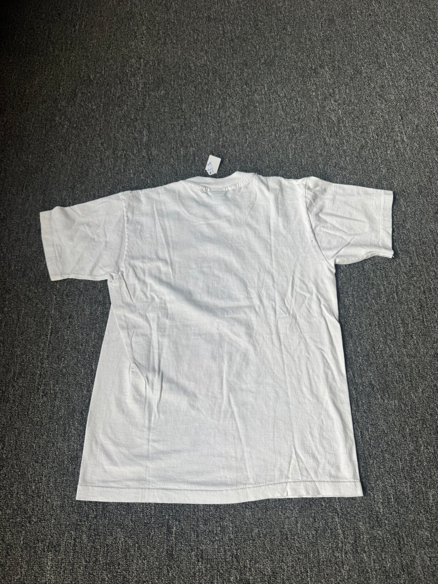 White Team USA Ski Olympics Shirt (M)