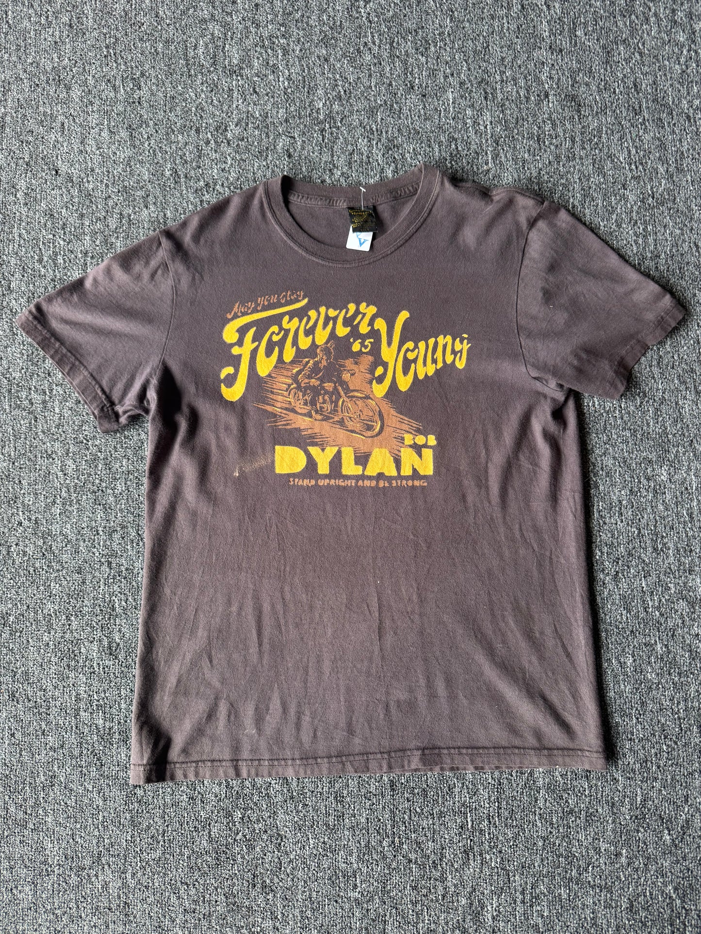 Brown Bob Dylan Shirt (L)