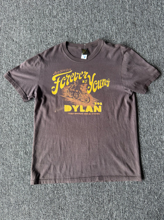 Brown Bob Dylan Shirt (L)