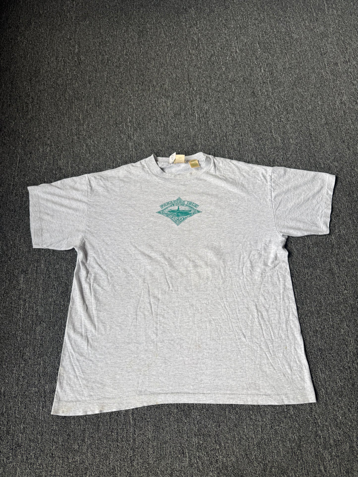 Grey Paradise Isle Beach Shirt (XL)