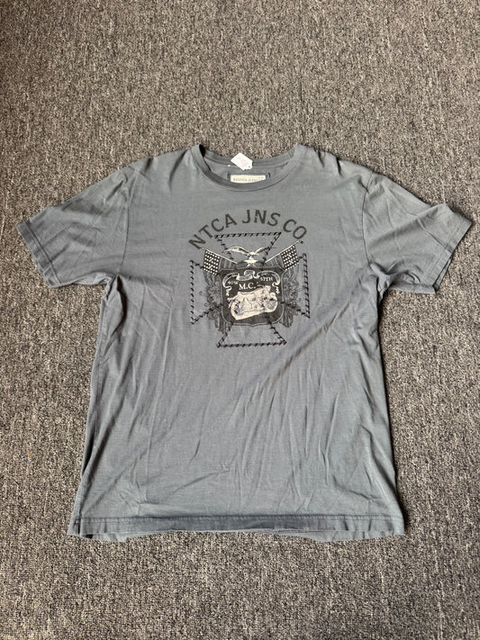 2000s Grey Nautica Jeans Co Shirt (XL)