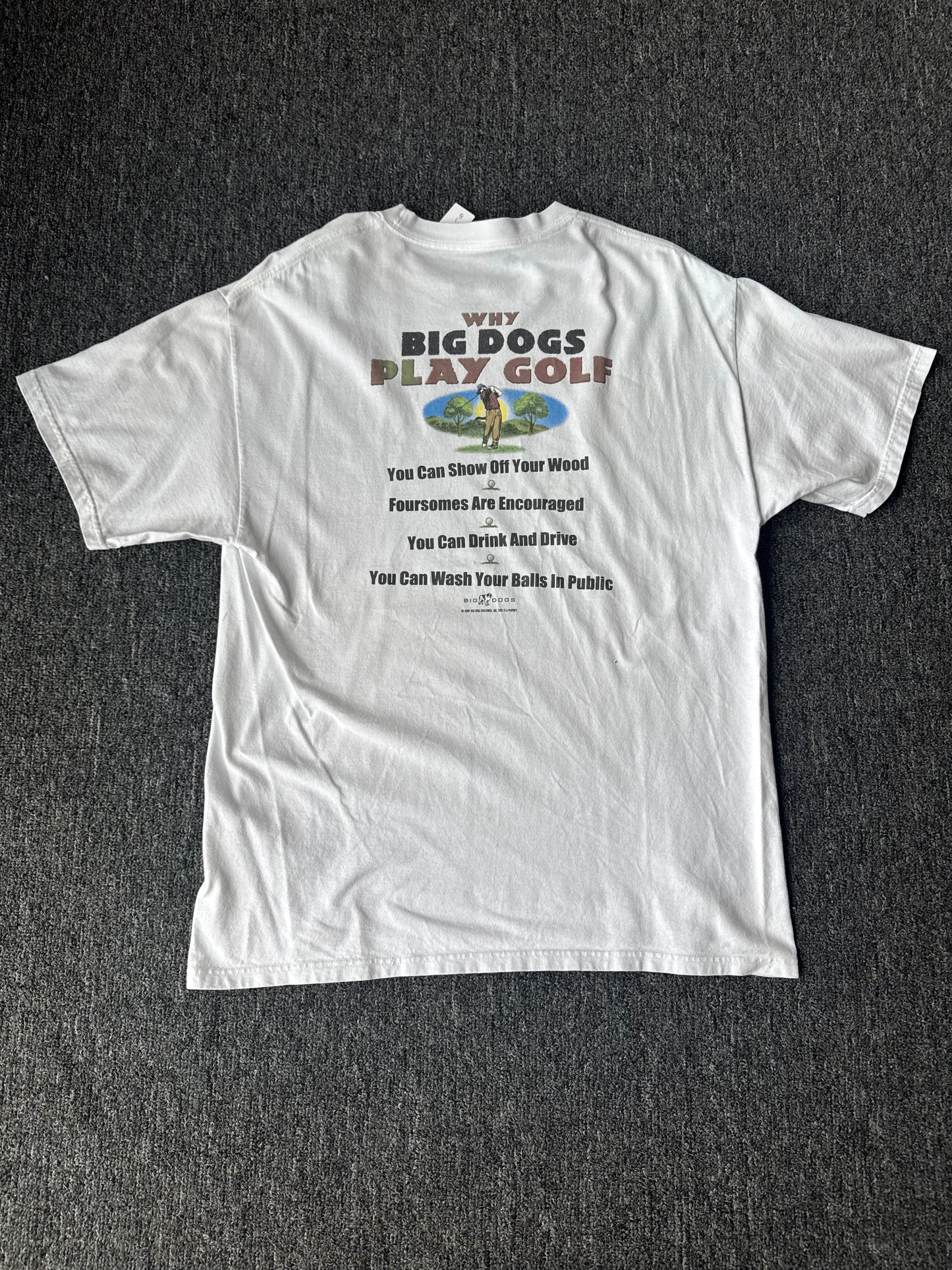 Big Dogs Golf Shirt (L)