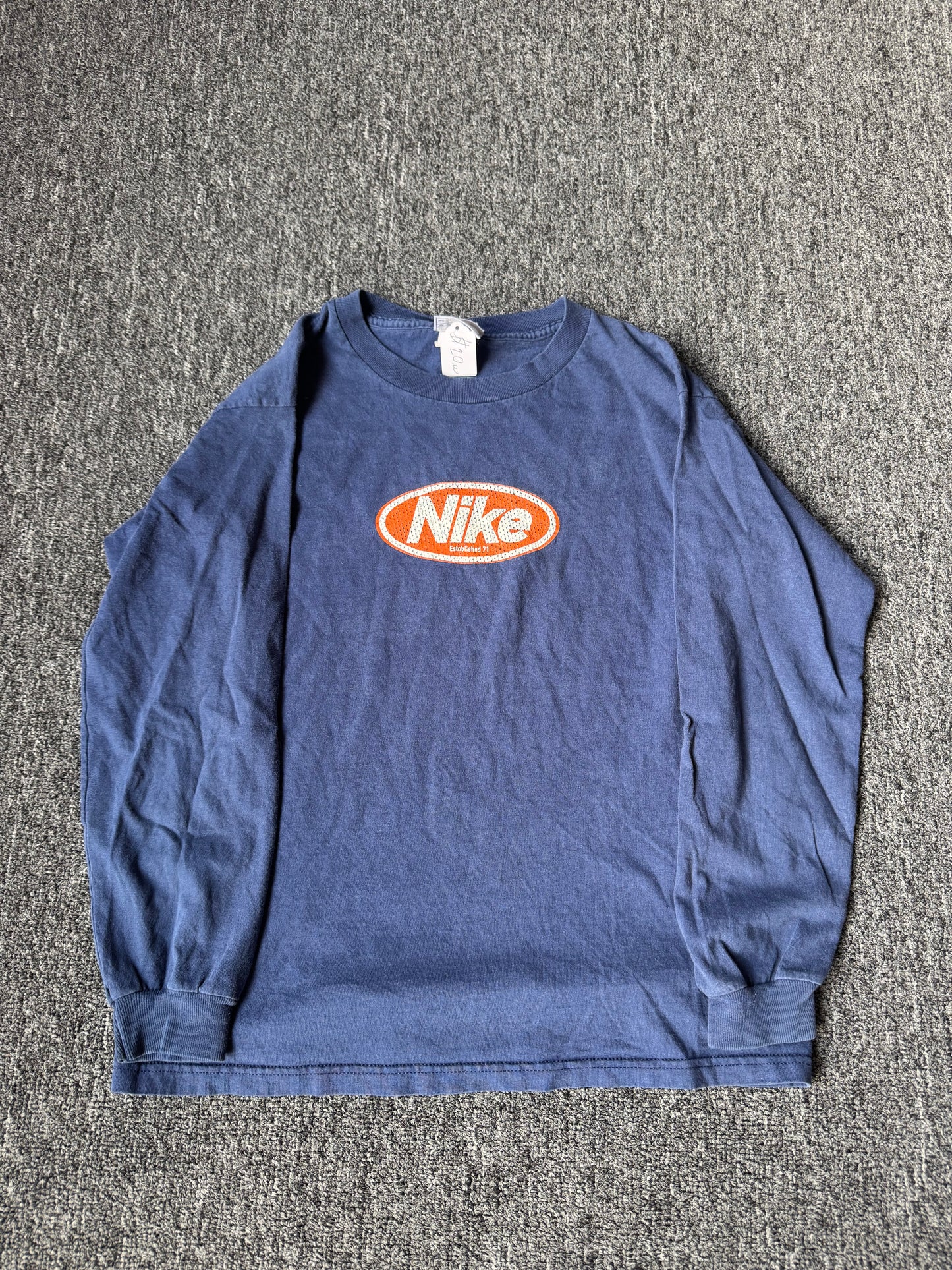 Navy Blue Nike Long Sleeve (S)
