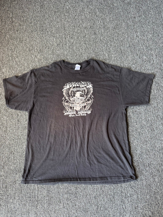 Black Y2K Sturgis 2008 Shirt (XL)