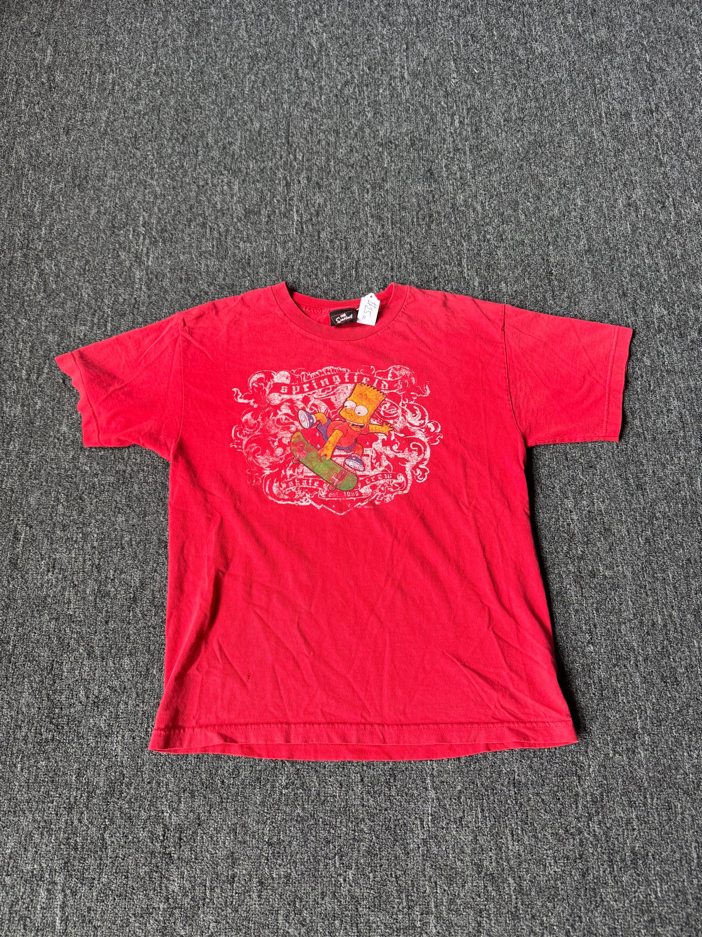 Y2K Bart Simpson Skating Shirt (M)