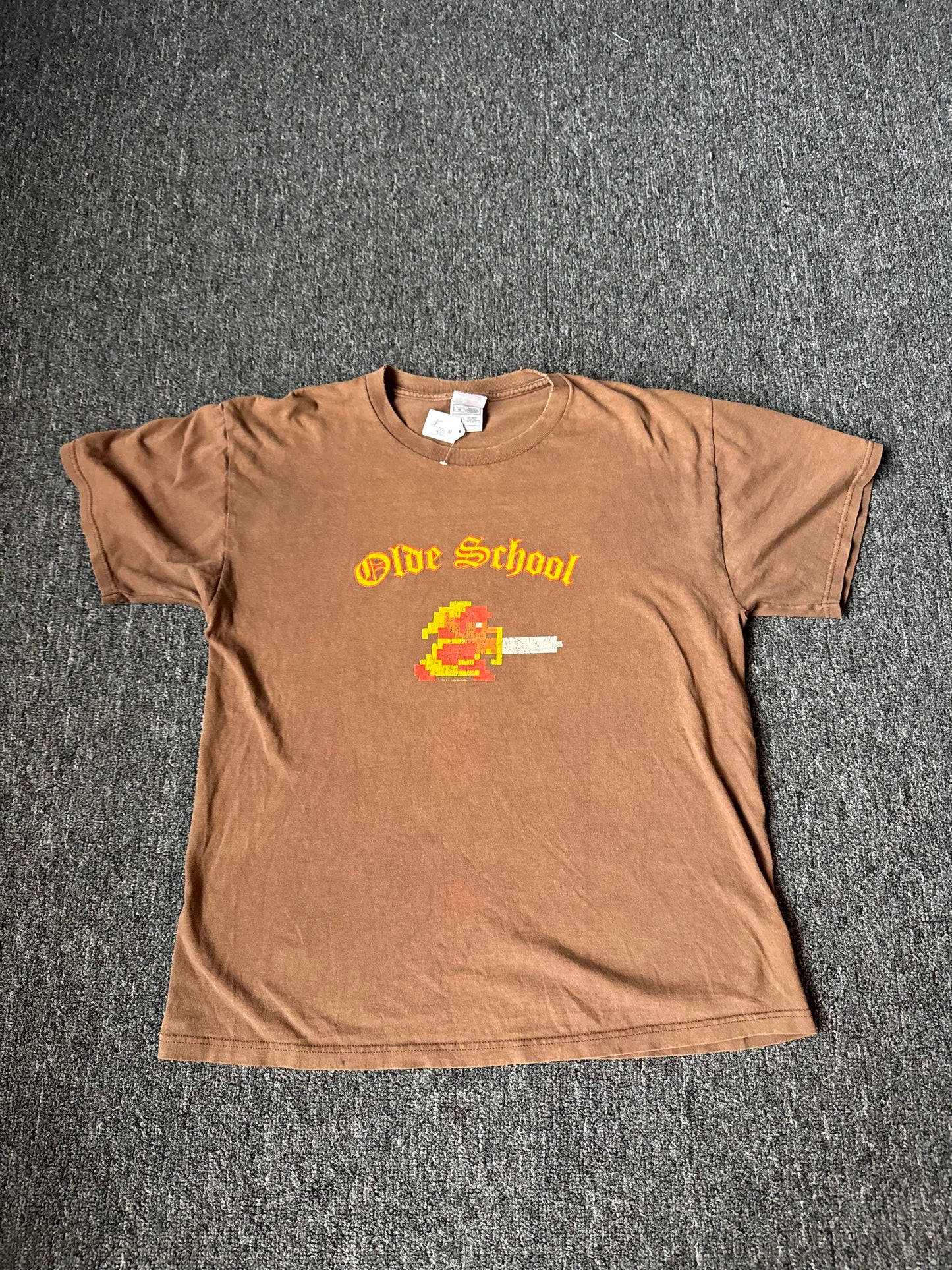 2000s Brown Old School Zelda Shirt (L)