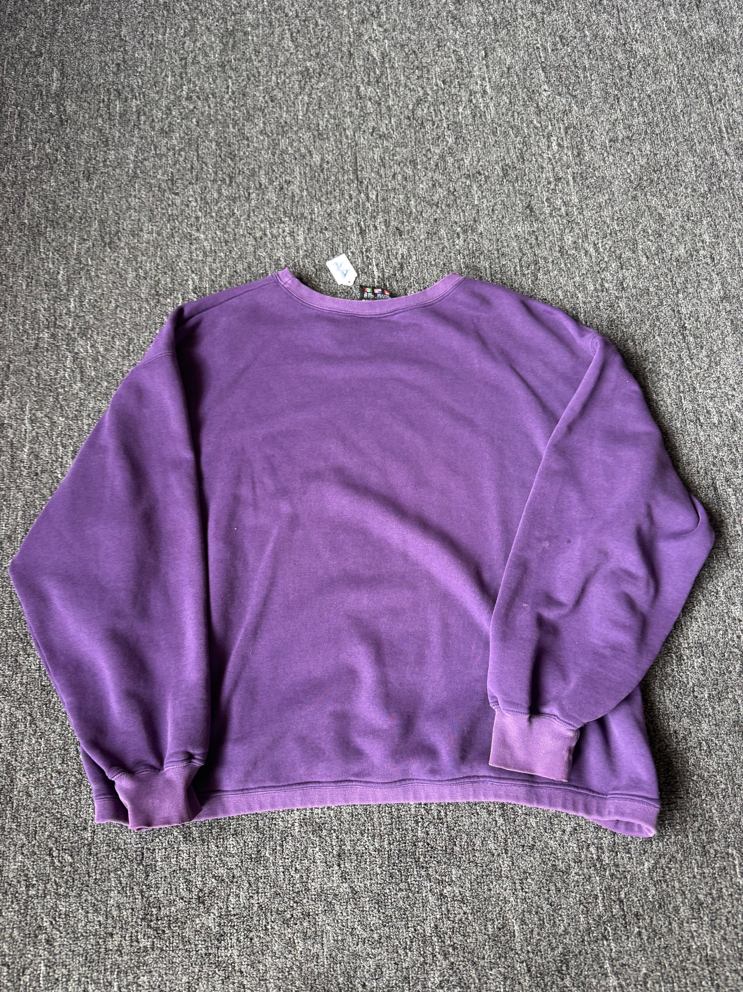 90s Purple Adidas Crewneck (XL)