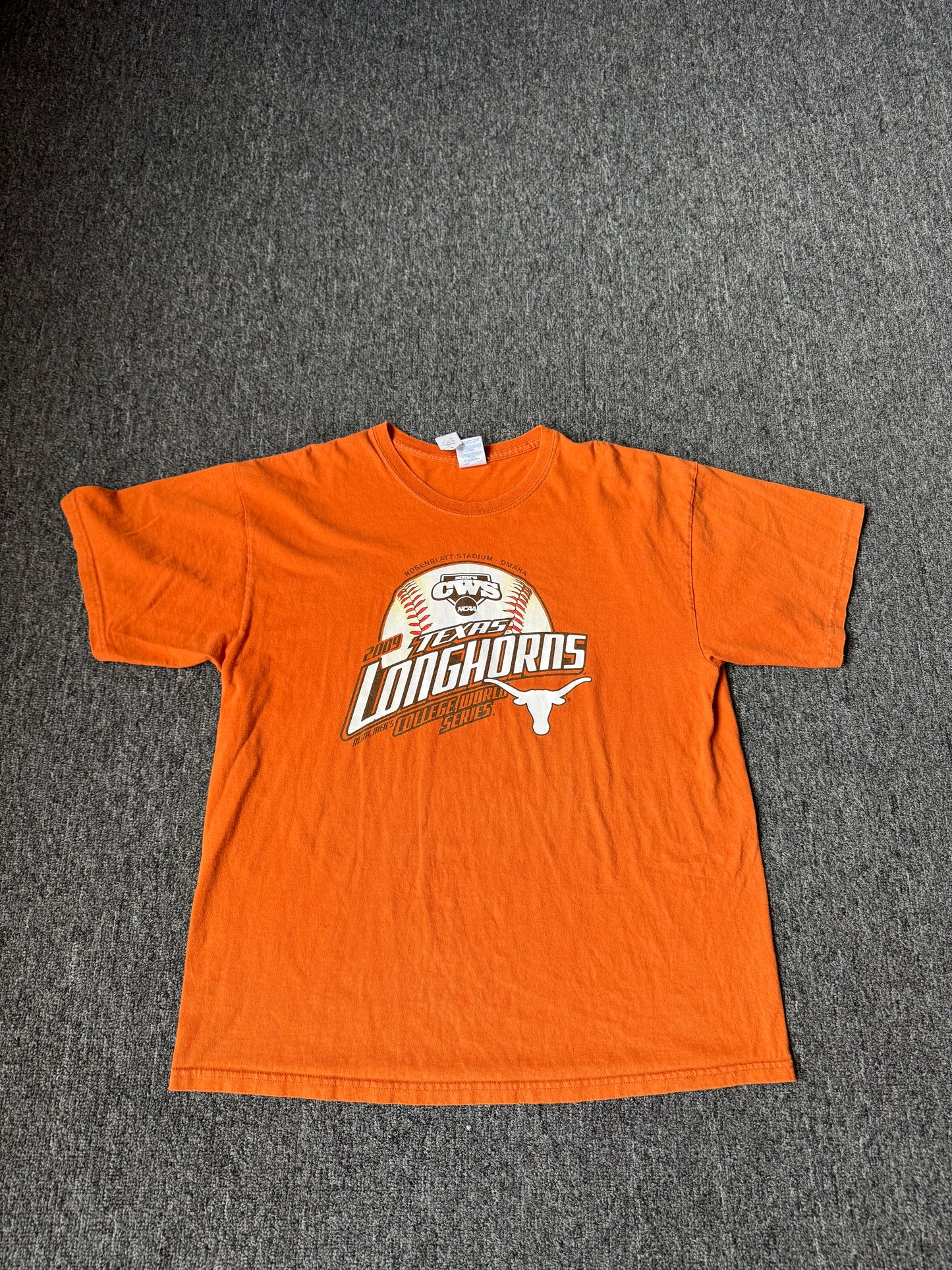 Orange 2009 Texas Longhorns Baseball Shirt (XL)