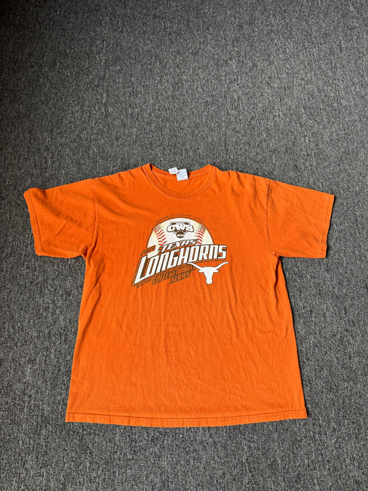 Orange 2009 Texas Longhorns Baseball Shirt (XL)