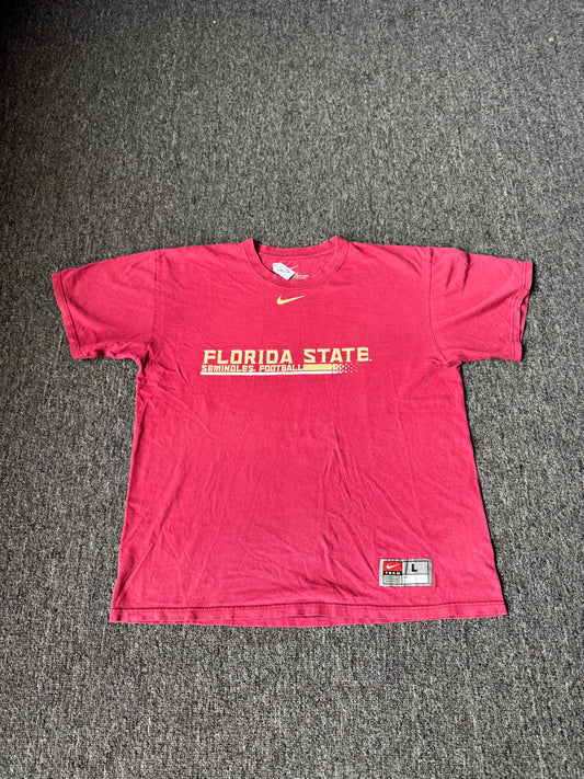 Burgundy Nike FSU Center Swoosh Shirt (L)