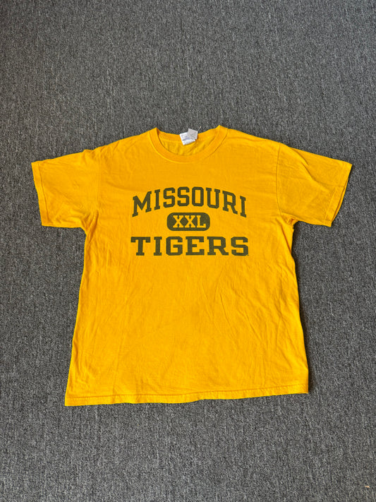 Yellow Missouri Tigers XXL Shirt (L)