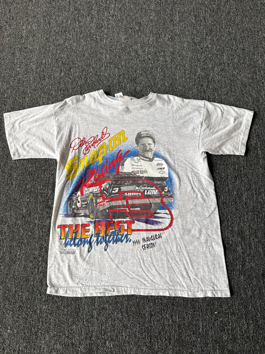 Grey Dale Earndhart NASCAR Shirt (L)