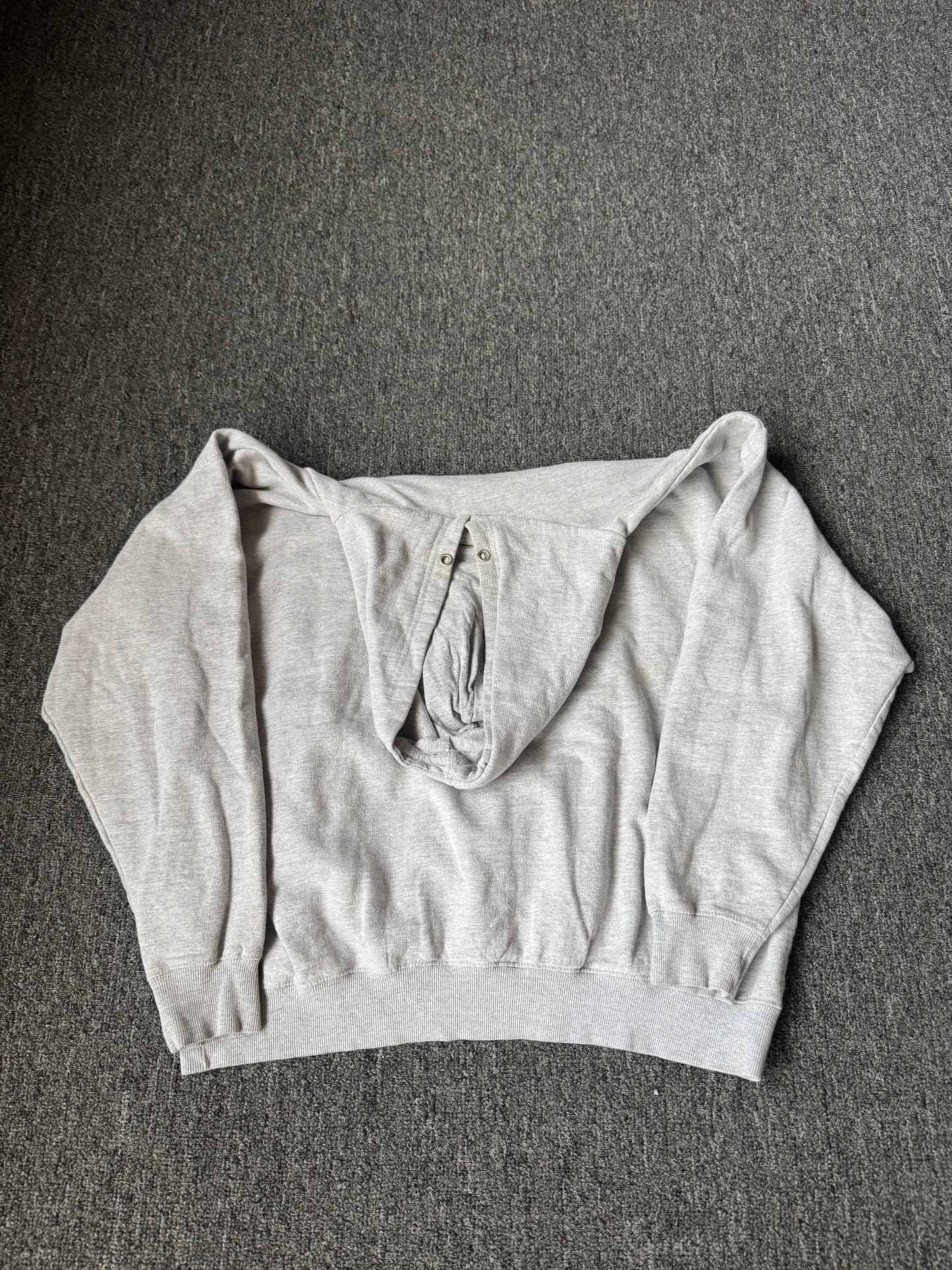 Grey Mizzou College Hoodie (XL)