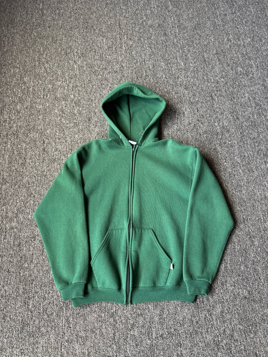 Forest Green Russell Zip Up (S)