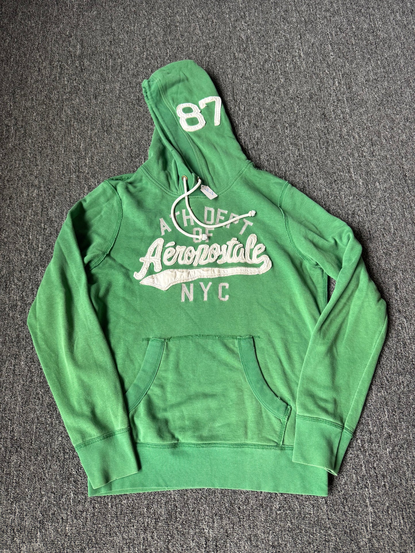 Green Aeropostale 87 Hoodie (L)